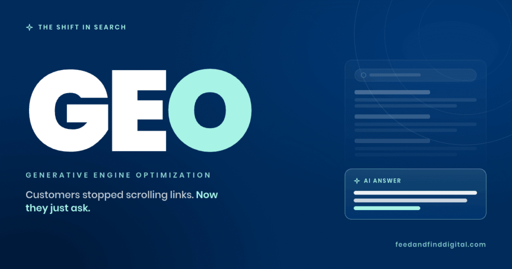 Generative Engine Optimization — the shift from Google search to AI answers